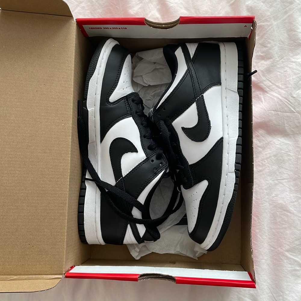Nike Panda Dunk Low youth size 6 (womens 7)